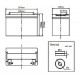 Prostar AGM lead acid battery 12v/100ah 